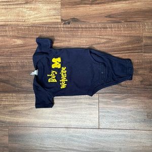 Baby Michigan onesie